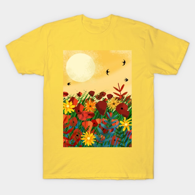 Summer Day T-Shirt by Scratch